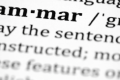 Grammar and Sentence Structure Matter